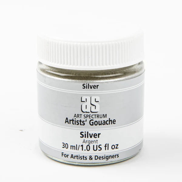 Art Spectrum Gouache Watercolour Paint 30ml#Colour_SILVER