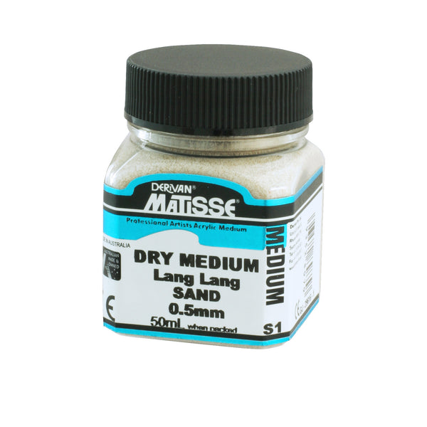 Derivan Matisse Lang Lang Sand 0.5mm Dry Medium 50ml