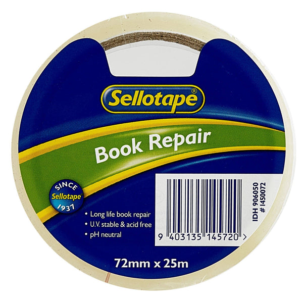 Sellotape 1450 Book Repair 72mmx25m