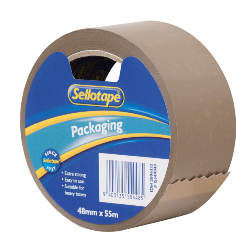 Sellotape 1554r Vinyl Brown