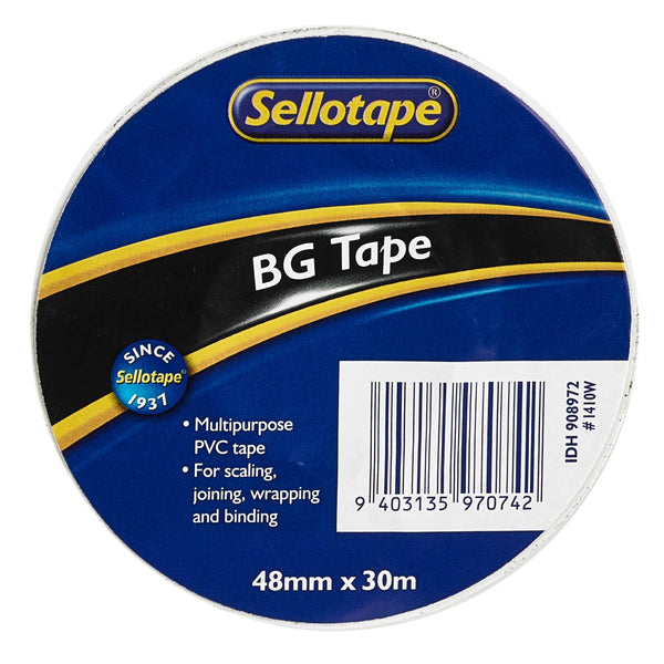 Sellotape 1410w Bg Tape White 48mmx30m