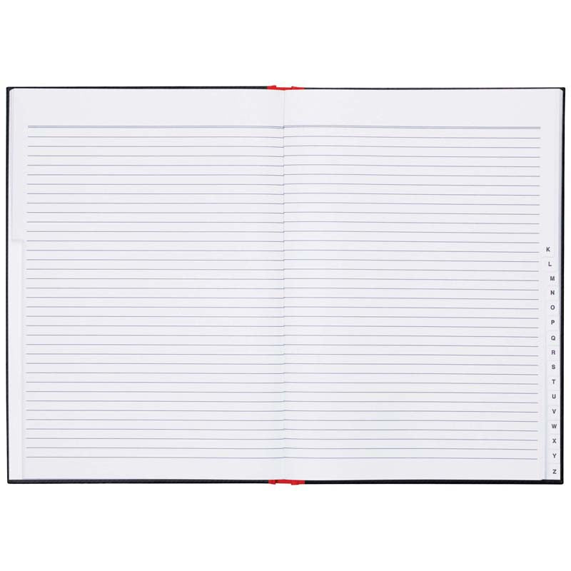 milford notebook indexed RED & BLACK 100 leaf