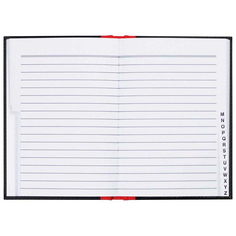 milford notebook indexed RED & BLACK 100 leaf