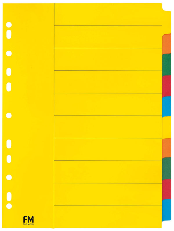 fm indices size a4 colouRED cardboard#tabs_10