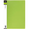 fm display book vivid size a4 20 pocket polypropylene#colour_LIME GREEN