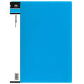 fm display book vivid size a4 20 pocket polypropylene#colour_ICE BLUE