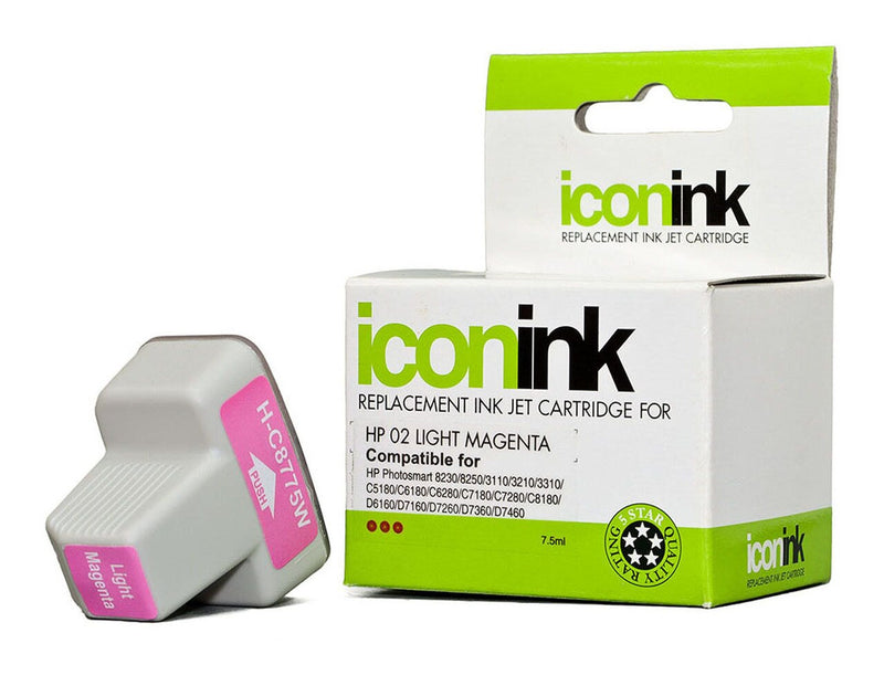 icon compatible hp 02 ink cartridge