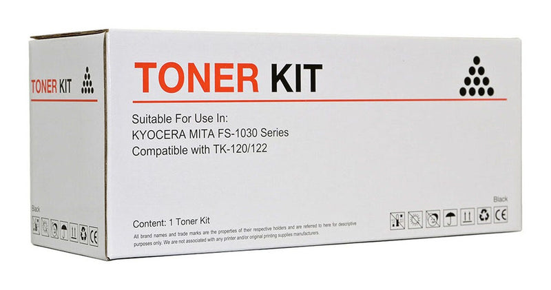 icon compatible kyocera compatible tk-120 black toner cartridge