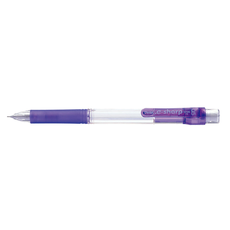 pentel e-sharp mechanical pencil az125 0.5mm barrel