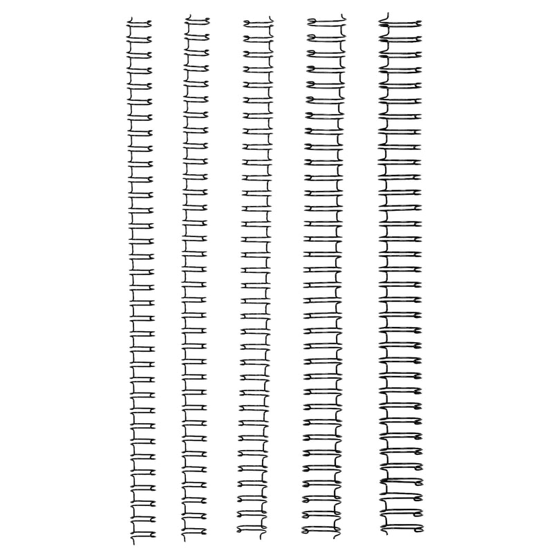 gbc wire 34 loop 12.5mm pack of 100