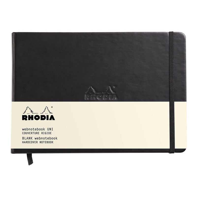 Rhodia Webnotebook Landscape A5 Black