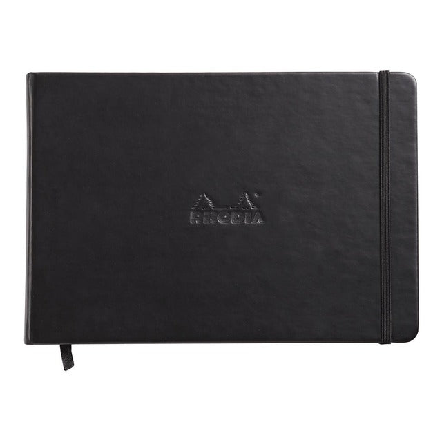 Rhodia Webnotebook Landscape A5 Black