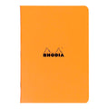 Rhodia Classic Notebook Stapled A4 Lined#Colour_ORANGE