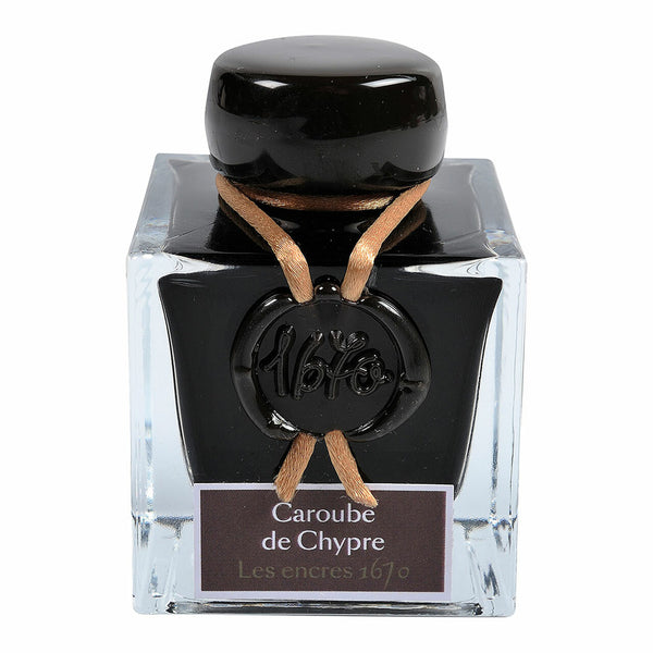 Jacques Herbin 1670 Ink 50ml#Colour_CAROB OF CHYPRE