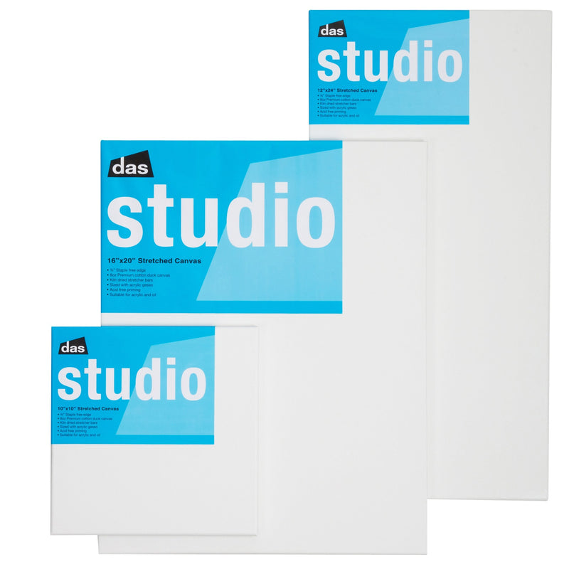 Das Studio 3/4 Art Canvas - Box Of 30