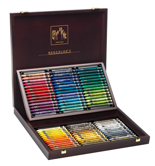 Caran D'ache Neocolor II Wooden Box Of 84