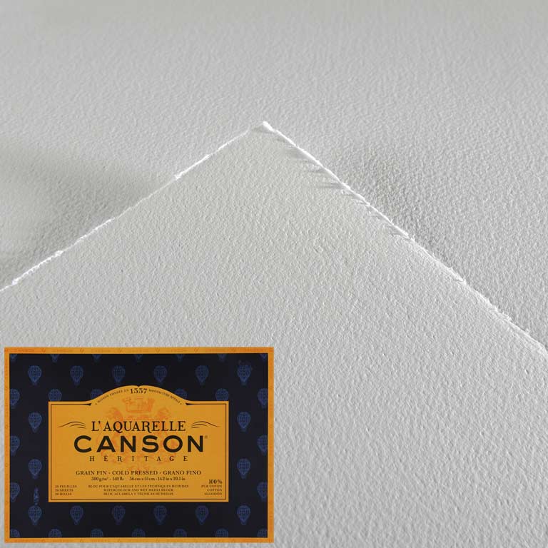 Canson Paper Heritage 56x76cm 640gsm - 10 Sheets