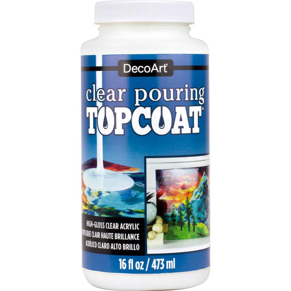 Decoart Clear Pouring Topcoat#Size_16OZ