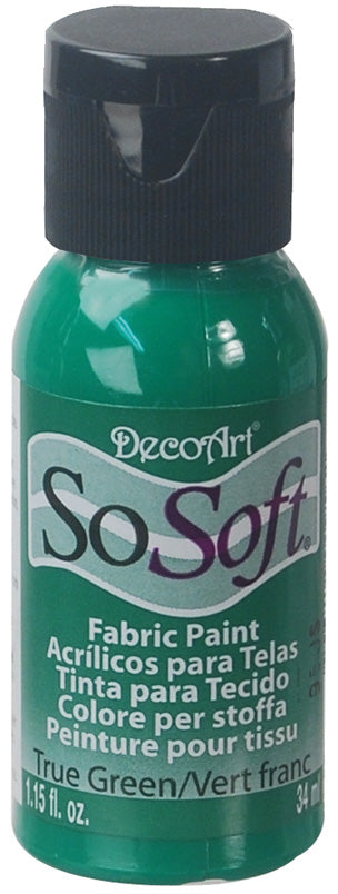 DecoArt SoSoft Fabric Acrylic Paint 1oz-Red Pepper