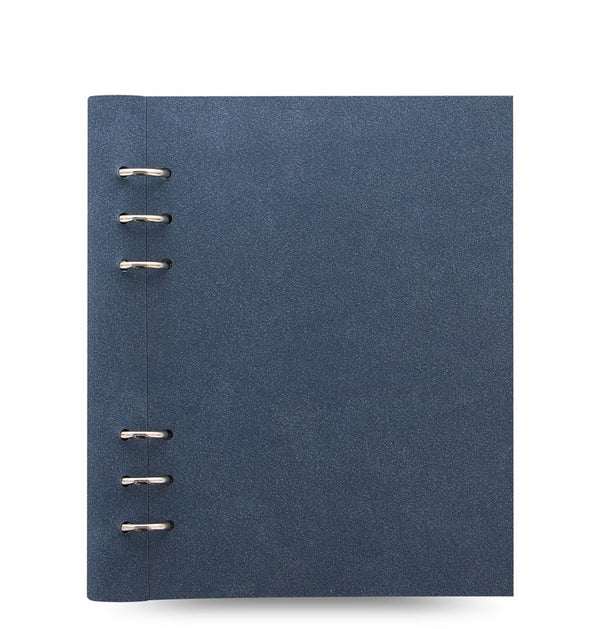 filofax a5 clipbook architex#Colour_BLUE SUEDE