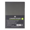 OSC L Shaped Pockets A4 - Pack of 12#Colour_SMOKE