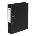 Icon Lever Arch File Foolscap Linen#Colour_BLACK