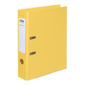 Icon Lever Arch File Foolscap Linen#Colour_YELLOW