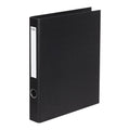 Icon Ringbinder Linen A4 2D 26MM#Colour_BLACK