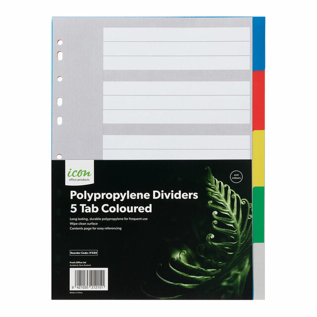Icon PP Dividers Coloured