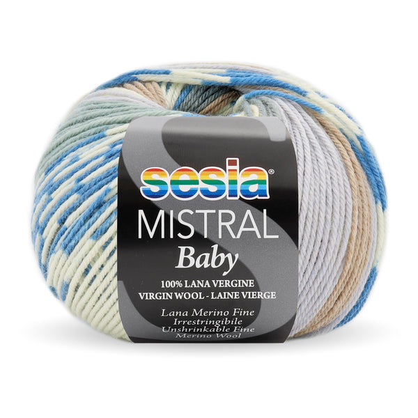 Sesia Mistral Baby Print Yarn 4ply#Colour_MAGIC MUSHROOMS (222)