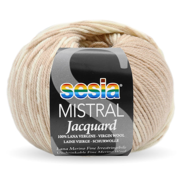 Sesia Mistral Jacquard Yarn 4ply#Colour_DUNE (6387)