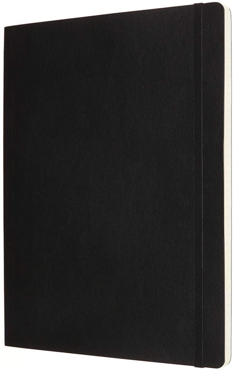 moleskine notebook xl ruled plain black