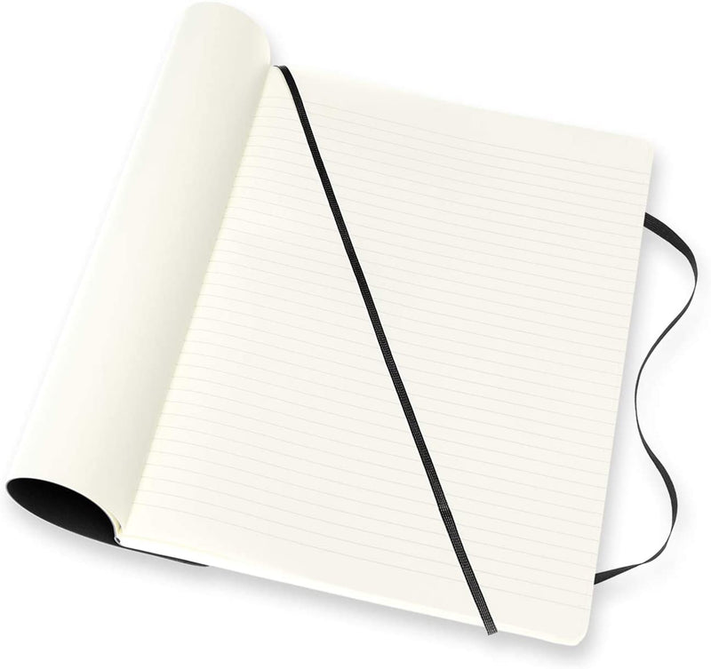 moleskine notebook xl ruled plain black