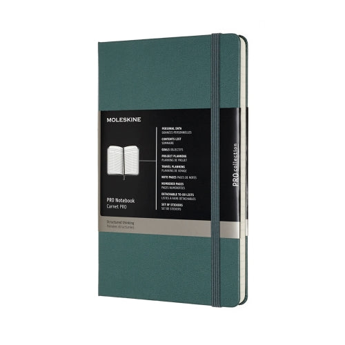 moleskine pro notebook large hard cover