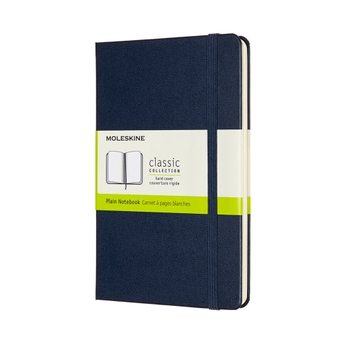 moleskine notebook medium plain hard cover