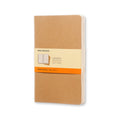 moleskine cahier journals large ruled - pack of 3#Colour_KRAFT BROWN