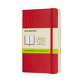 moleskine notebook pocket plain soft cover#Colour_SCARLET RED