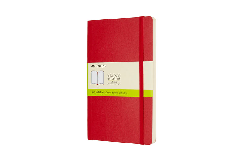 moleskine notebook large plain soft