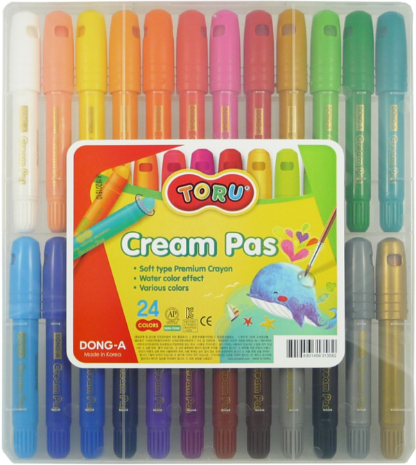 Dong A Toru Cream Pas Crayons Set of 24