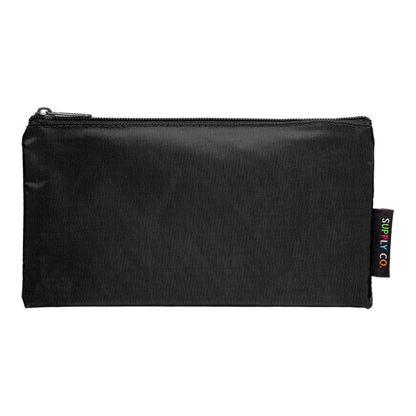 Supply Co Pencil Case Flat 21x11cm#Colour_BLACK