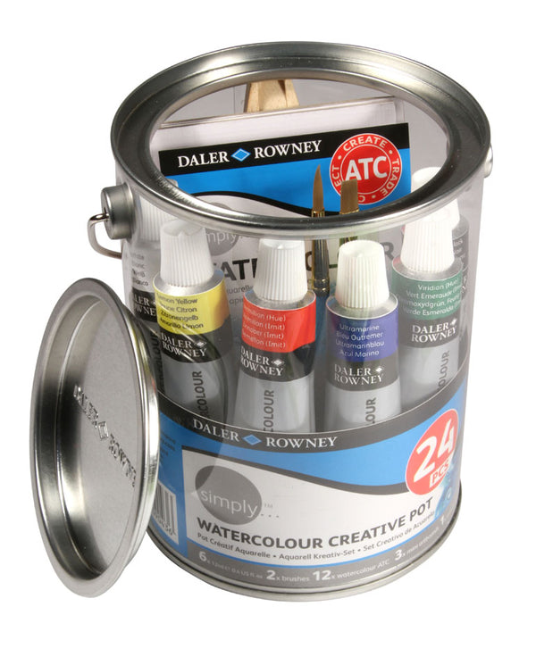 Daler-Rowney Simply Acrylic 75ml Paint Tube Light Blue