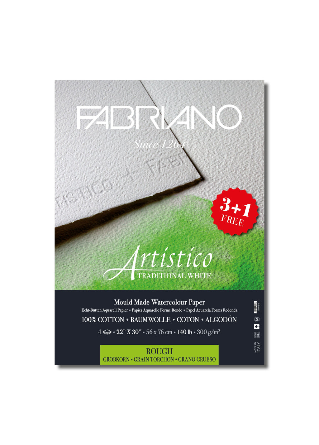 Fabriano Artistico Traditional White Watercolour Papers 300GSM